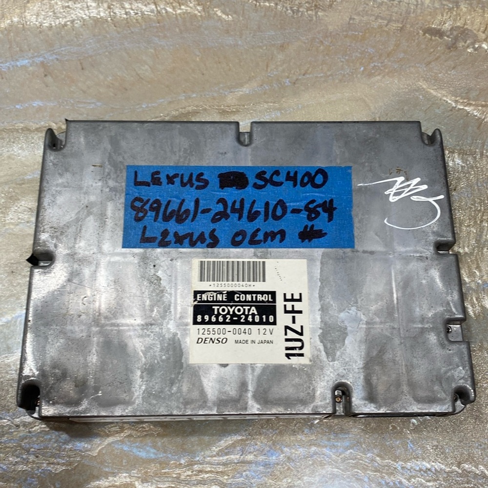 98 Lexus SC400 4.0L V8 1UZ-FE Z30 ECU ECM PCM Engine Computer 89662-24010
